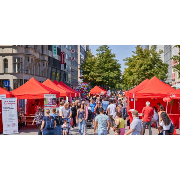 Schnelleinsatzzelt für das Stadtmarketing: So finden Kommunen den passenden Faltpavillon - Schnelleinsatzzelte für Kommunen: Worauf es ankommt
