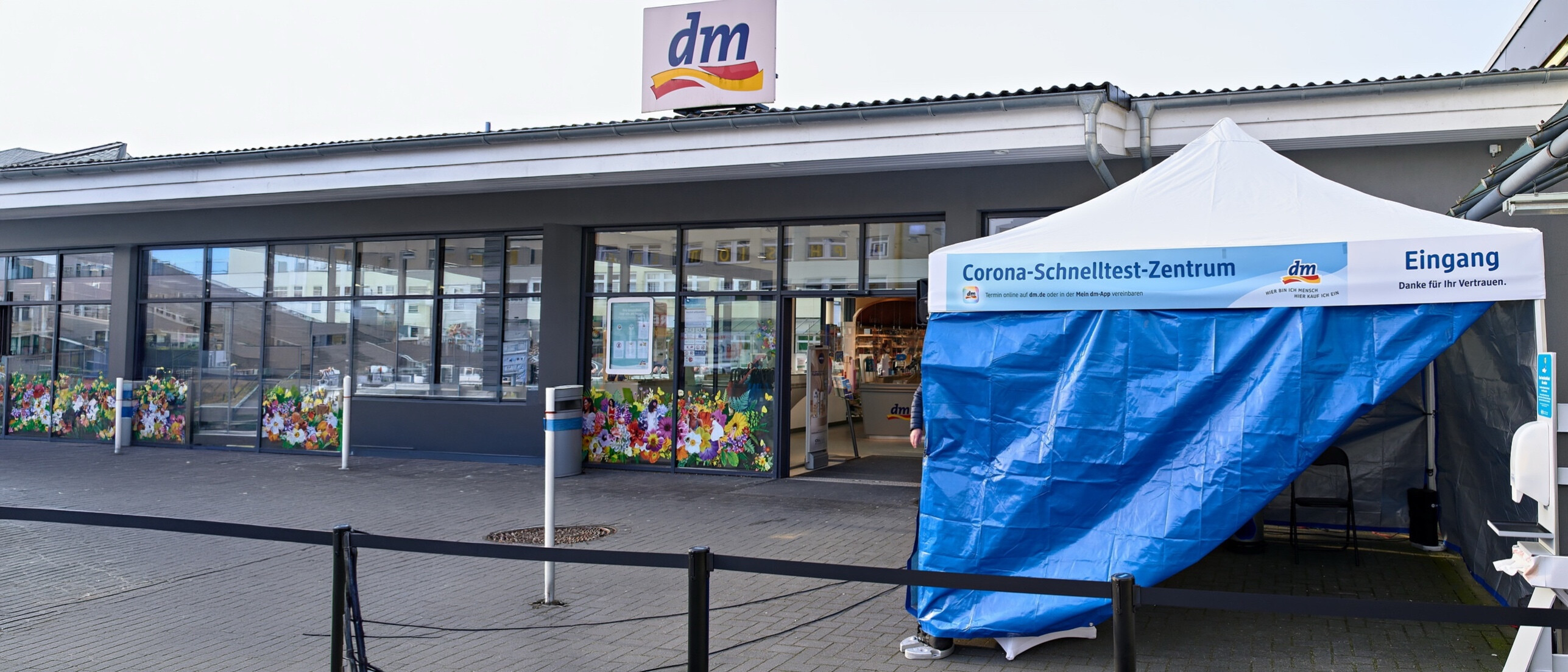 Duratent im Einsatz bei DM