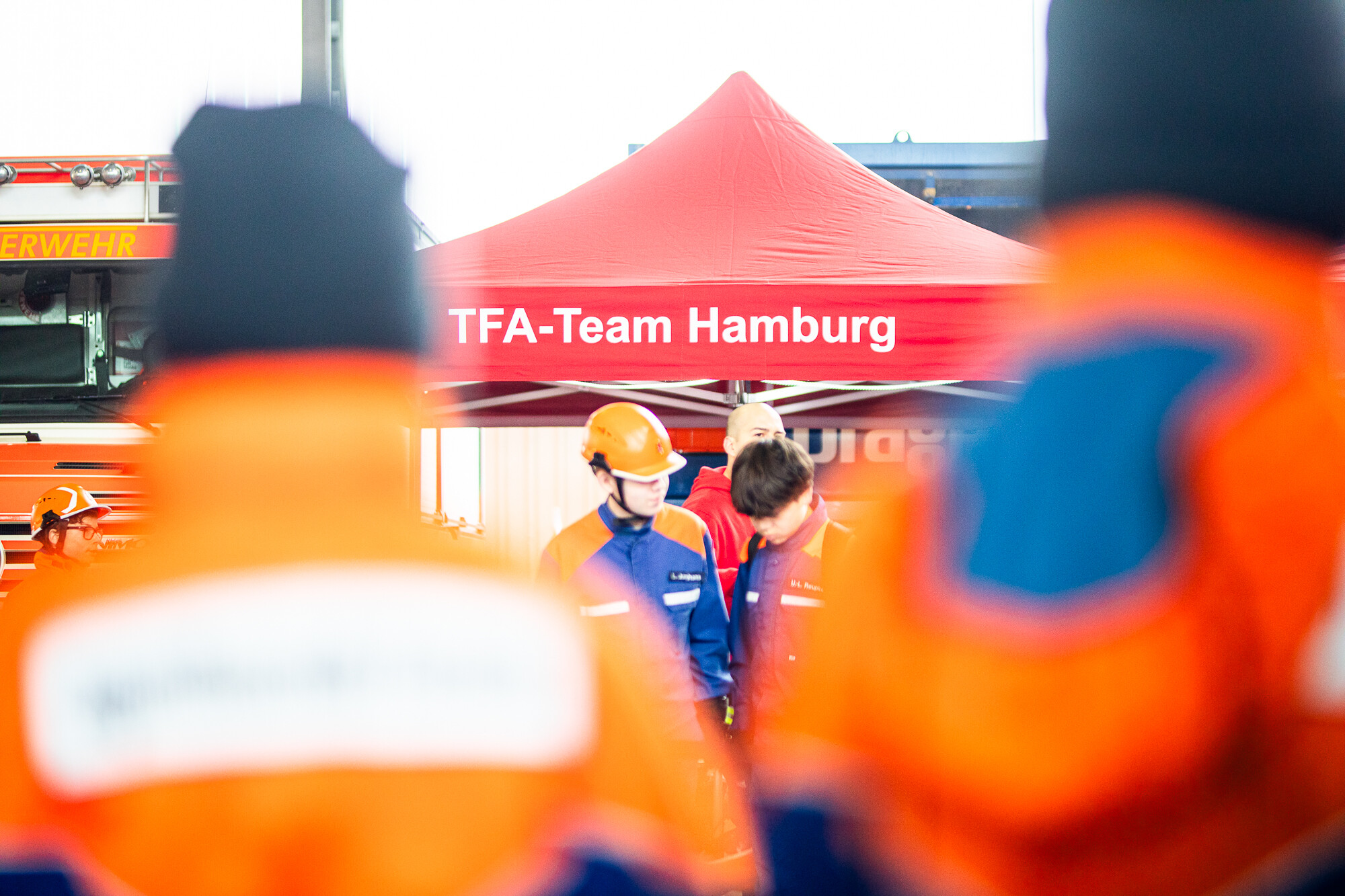 Duratent Faltpavillon beim TFA-Team Hamburg
