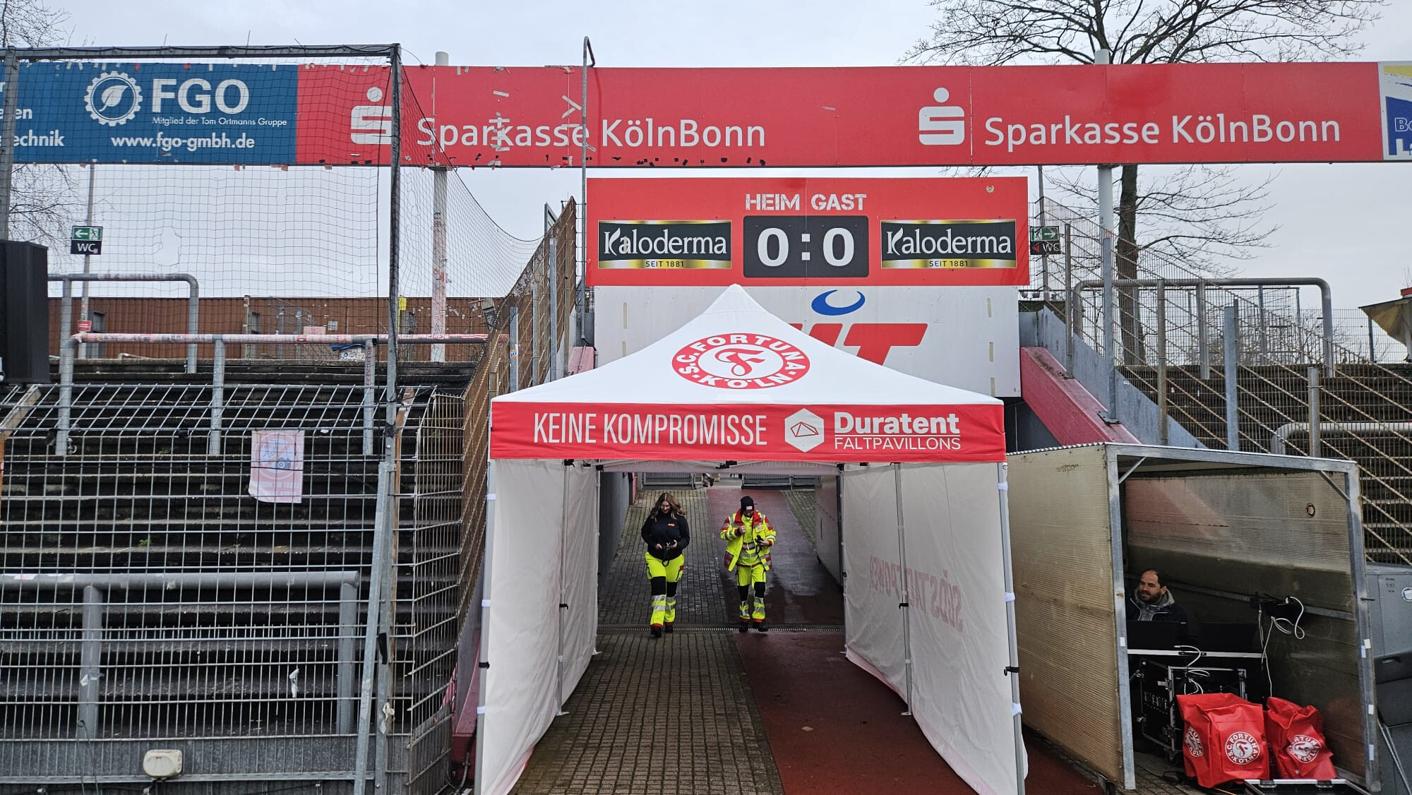 Duratent Referenz beim Fortuna Köln