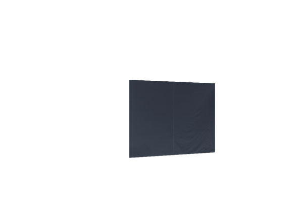 Duratent Seitenwand 450 geschlossen, 3m, navy-blau