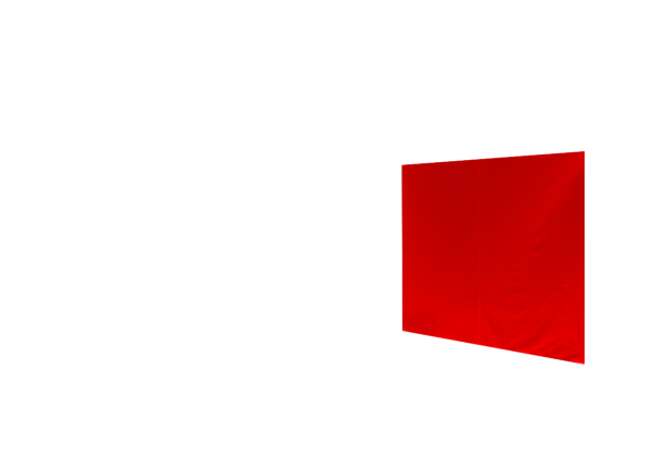 Duratent Seitenwand 450 geschlossen, 3m, rot