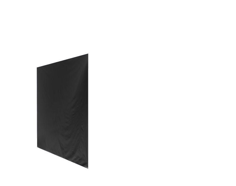 Seitenwand in schwarz für Faltpavillon