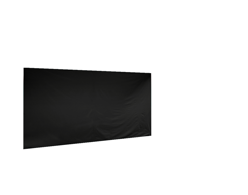 Seitenwand in schwarz für Faltpavillon