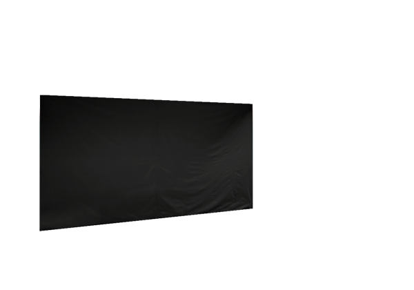 Seitenwand in schwarz für Faltpavillon