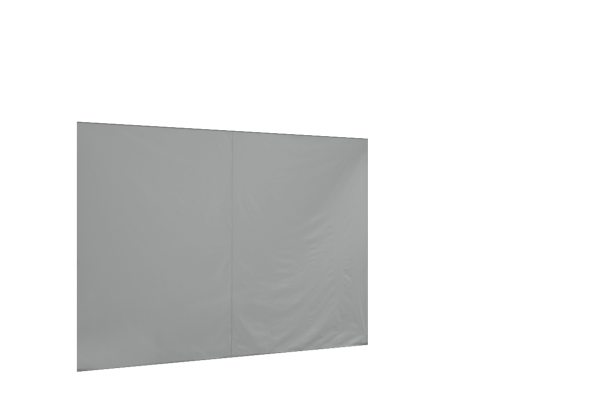 Duratent Seitenwand 300 geschlossen, 3m, grau
