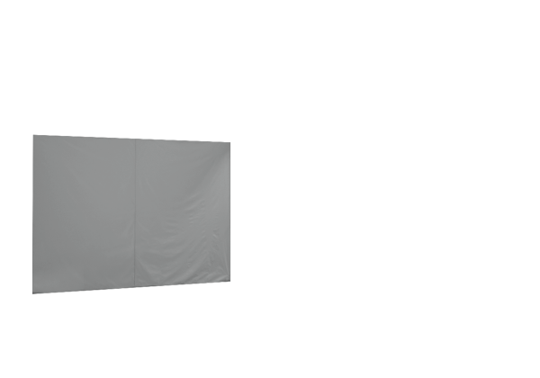 Duratent Seitenwand 300 geschlossen, 3m, grau