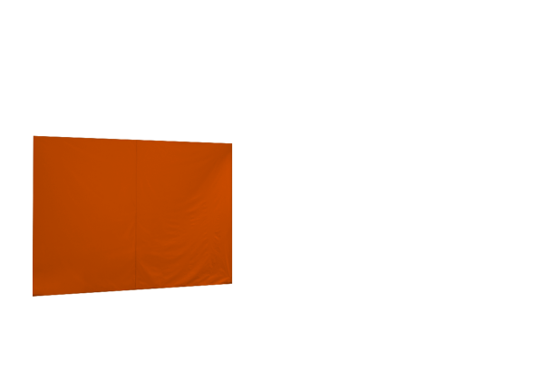Duratent Seitenwand 300 geschlossen, 3m, orange