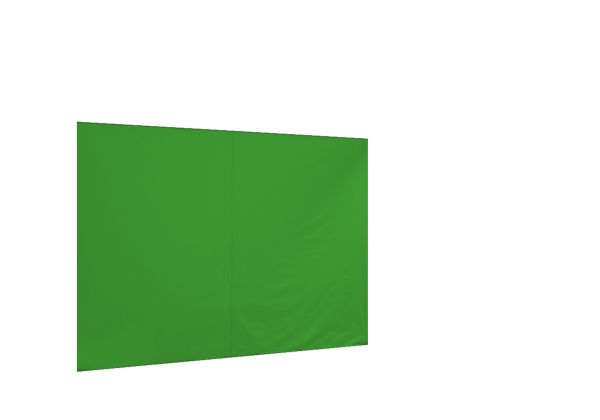 Duratent Seitenwand 300 geschlossen, 3m, lime
