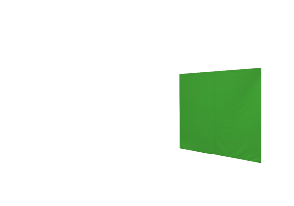 Duratent Seitenwand 300 geschlossen, 3m, lime