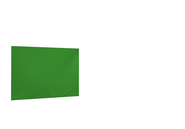 Duratent Seitenwand 300 geschlossen, 3m, lime