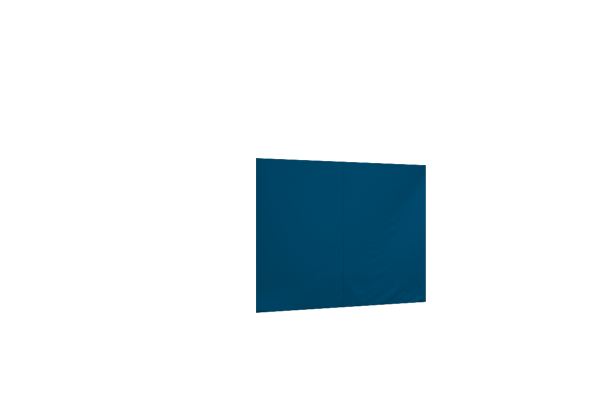 Duratent Seitenwand 300 geschlossen, 3m, himmelblau