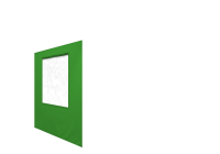 Seitenwand in lime für Faltpavillon