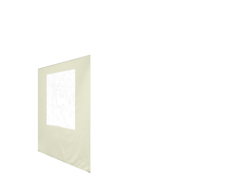Seitenwand in beige für Faltpavillon