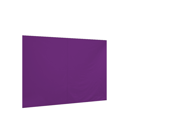 Duratent Seitenwand 300 geschlossen, 3m, lila