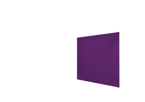 Duratent Seitenwand 300 geschlossen, 3m, lila