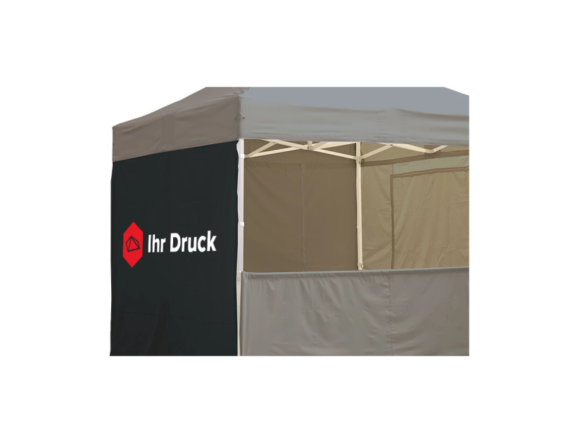 Logodruck Seitenwand