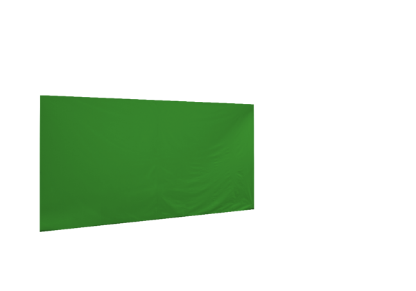 Seitenwand in lime für Faltpavillon