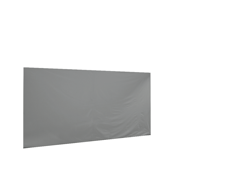 Seitenwand in grau für Faltpavillon