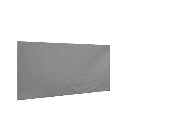 Seitenwand in grau für Faltpavillon