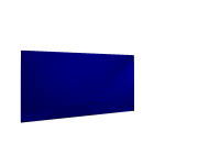 Seitenwand in königsblau für Faltpavillon