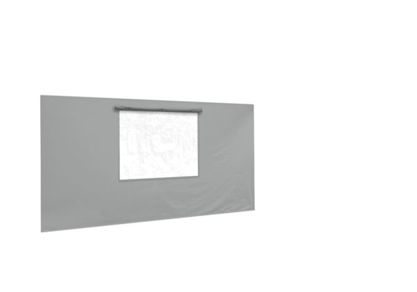 Seitenwand in grau für Faltpavillon