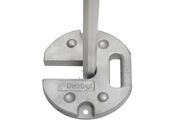 Duratent Gewicht 12kg silber