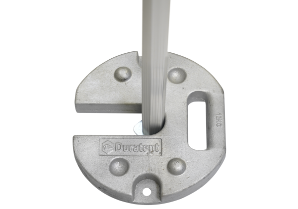 Duratent Gewicht 12kg silber