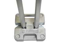 Duratent Gewicht 15kg silber (H-Form)