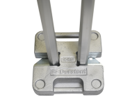 Duratent Gewicht 15kg silber (H-Form)