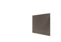 Duratent Seitenwand B1 geschlossen, 3m, taupe