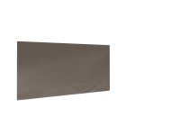 Duratent Seitenwand B1 geschlossen, 4m, taupe