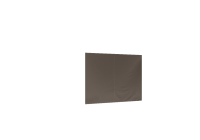 Duratent Seitenwand B1 geschlossen, 4m, taupe