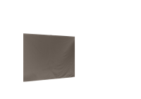 Duratent Seitenwand B1 geschlossen, 3m XL15, taupe