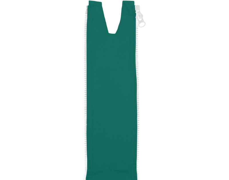 Ein Seitenwandverbinder 450 in grün