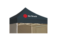 Logodruck Dachschräge