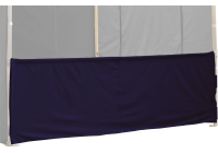 Duratent Halbwand, 4,5m, navy blau, für Hexa40
