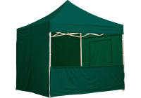 Eine grünee 6m halbwand für Pavillon