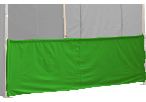 Duratent Halbwand, 4,5m, lime, für Hexa50