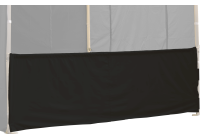 Duratent Halbwand, 3m, schwarz, für HexaCompact