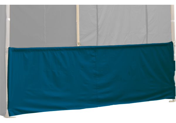 Duratent Halbwand, 3m, himmelblau, für HexaCompact