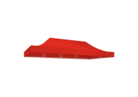 Duratent Dach 300, 3m x 6m, rot