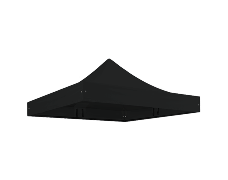 Duratent Dach 300, 3m x 3m, schwarz