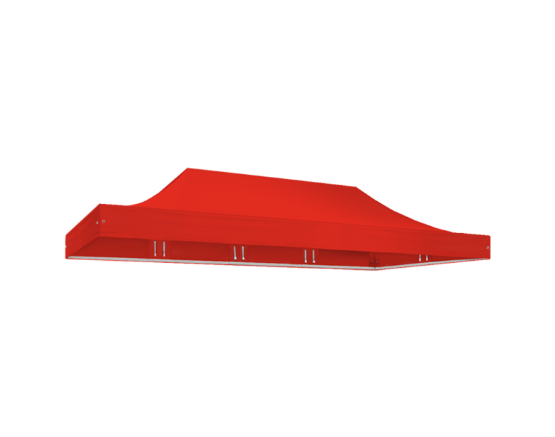 Duratent Dach 450, 4m x 8m, rot