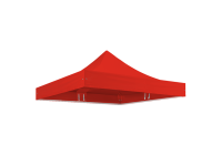 Duratent Dach 450, 4m x 4m, rot