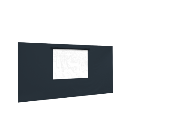Seitenwand in anthrazit für Faltpavillon