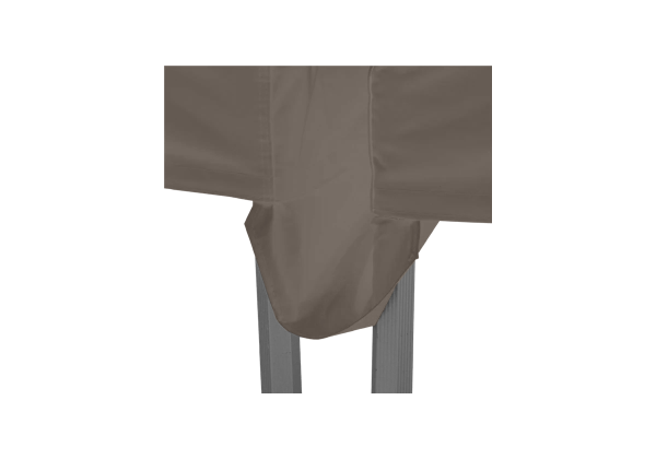 Duratent Regenrinne 6m, B1, taupe