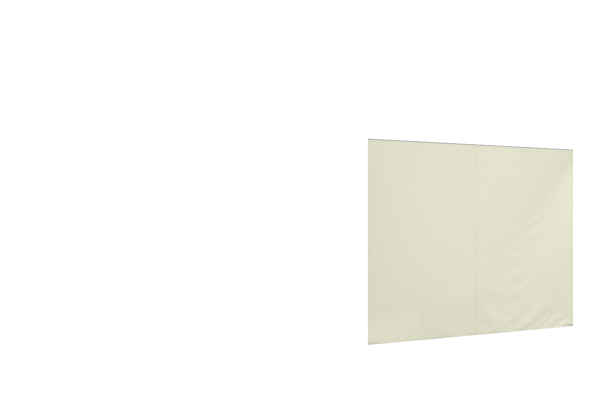 Duratent Seitenwand 450 geschlossen, 4m, beige