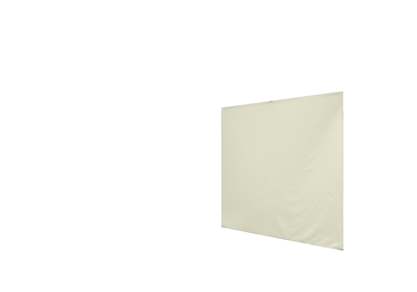Duratent Seitenwand 450 geschlossen, 4m, beige