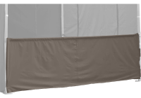 Duratent Halbwand B1, 3m, taupe, für Hexa40